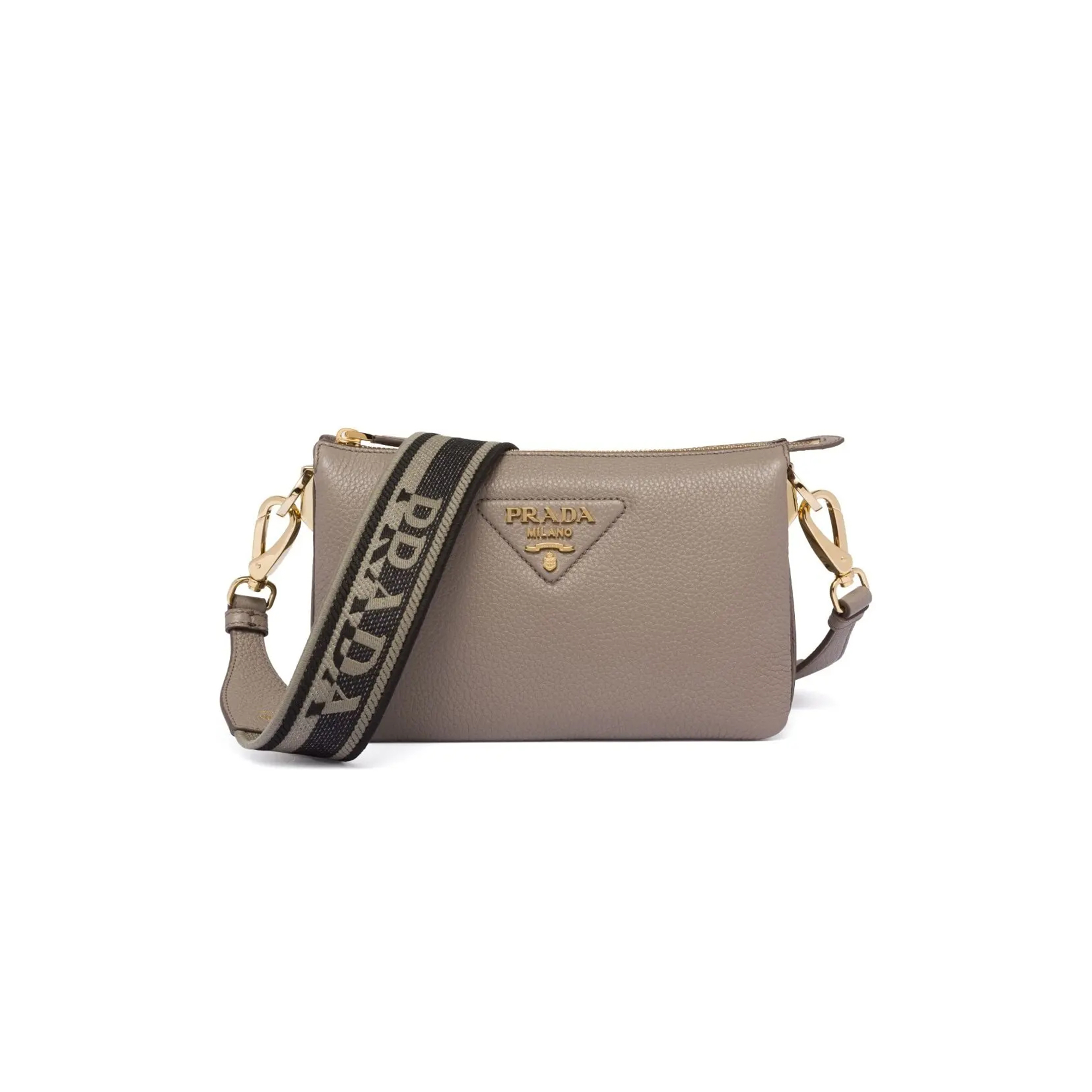 Pra*a leather shoulder bag 1bh194 (23*13.5*6cm)